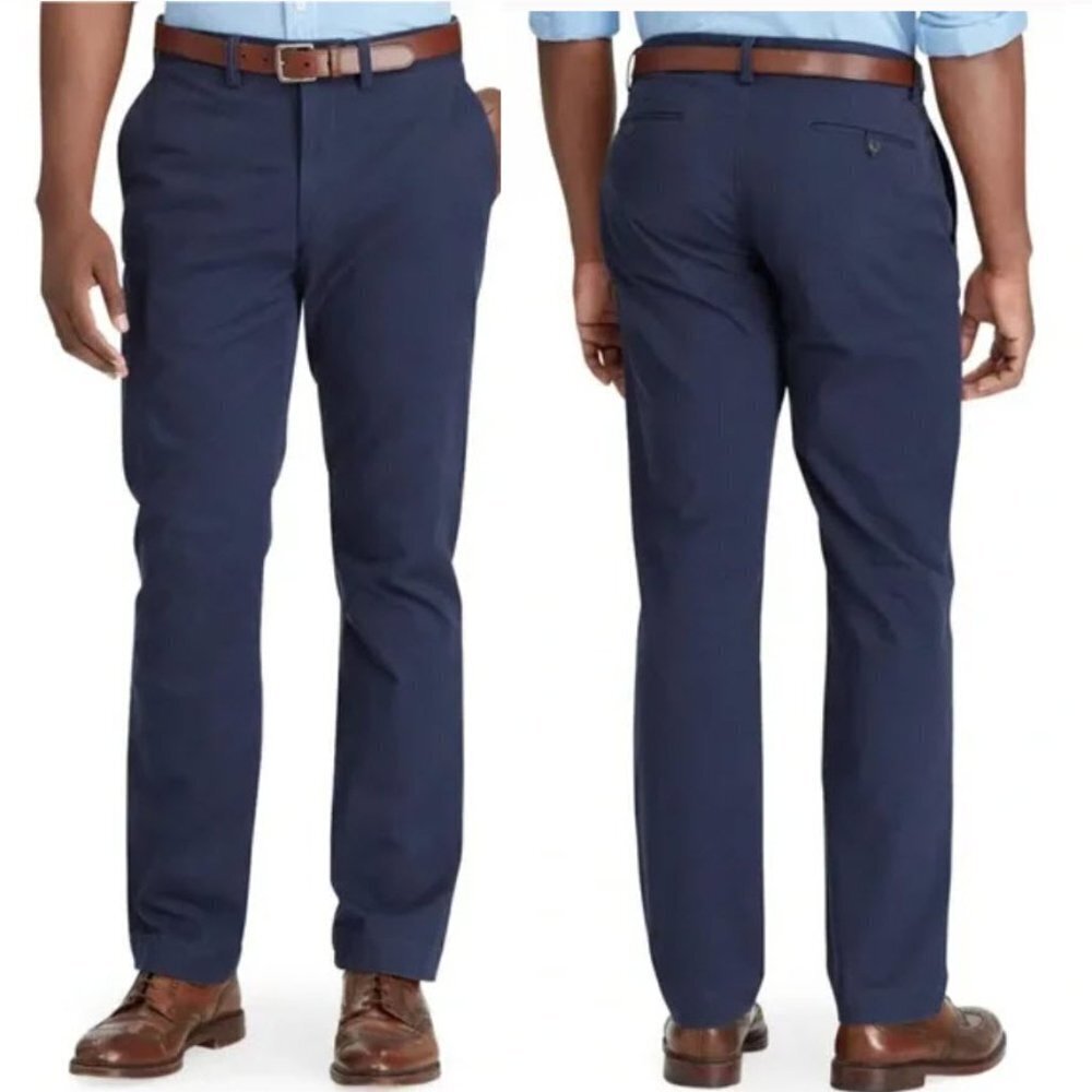 Polo Ralph Lauren Classic Fit Blue Pants Size 35